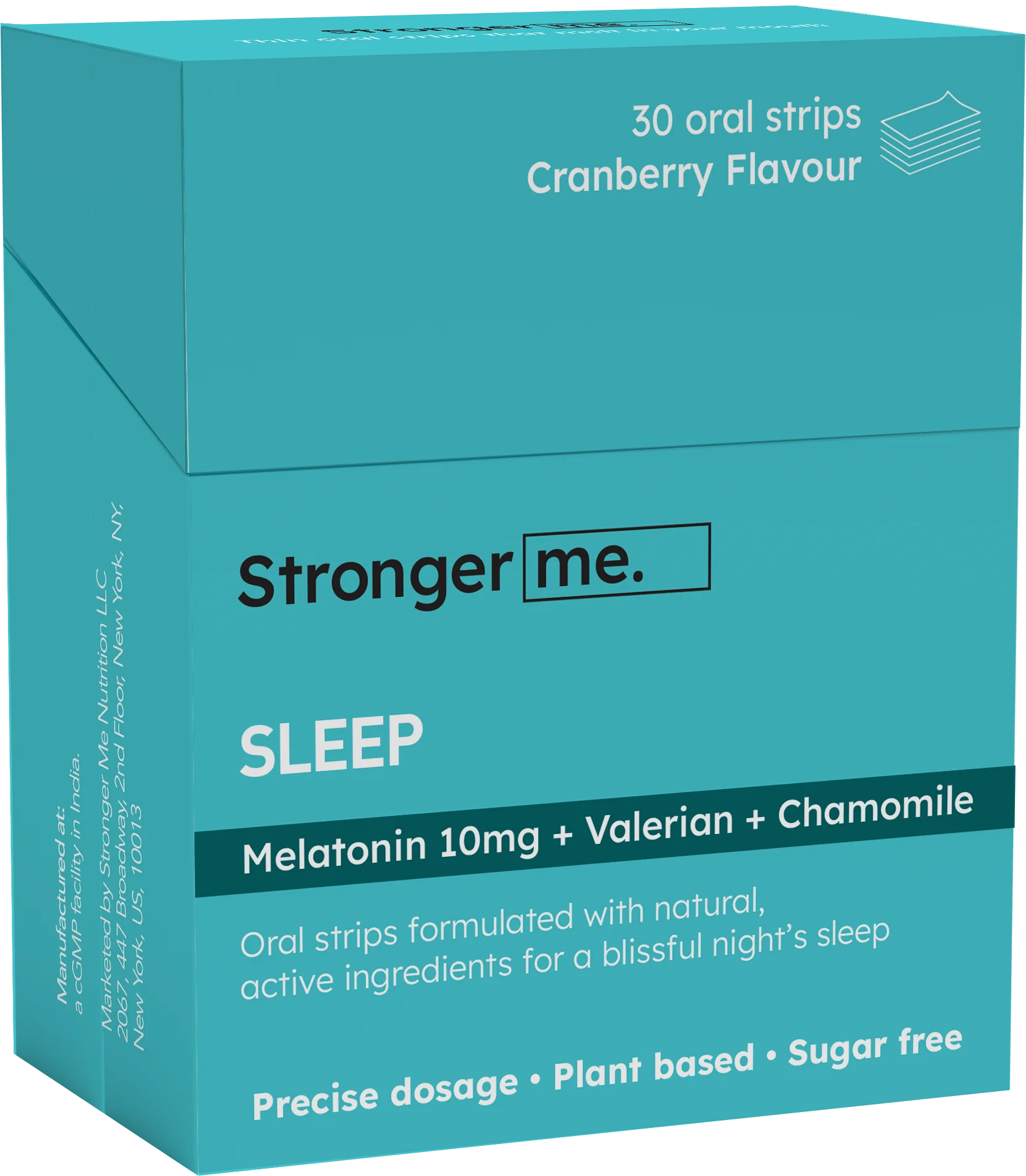 Buy Oral Sleeping Strips Online for a Restful Night's Sleep | Stronger Me 